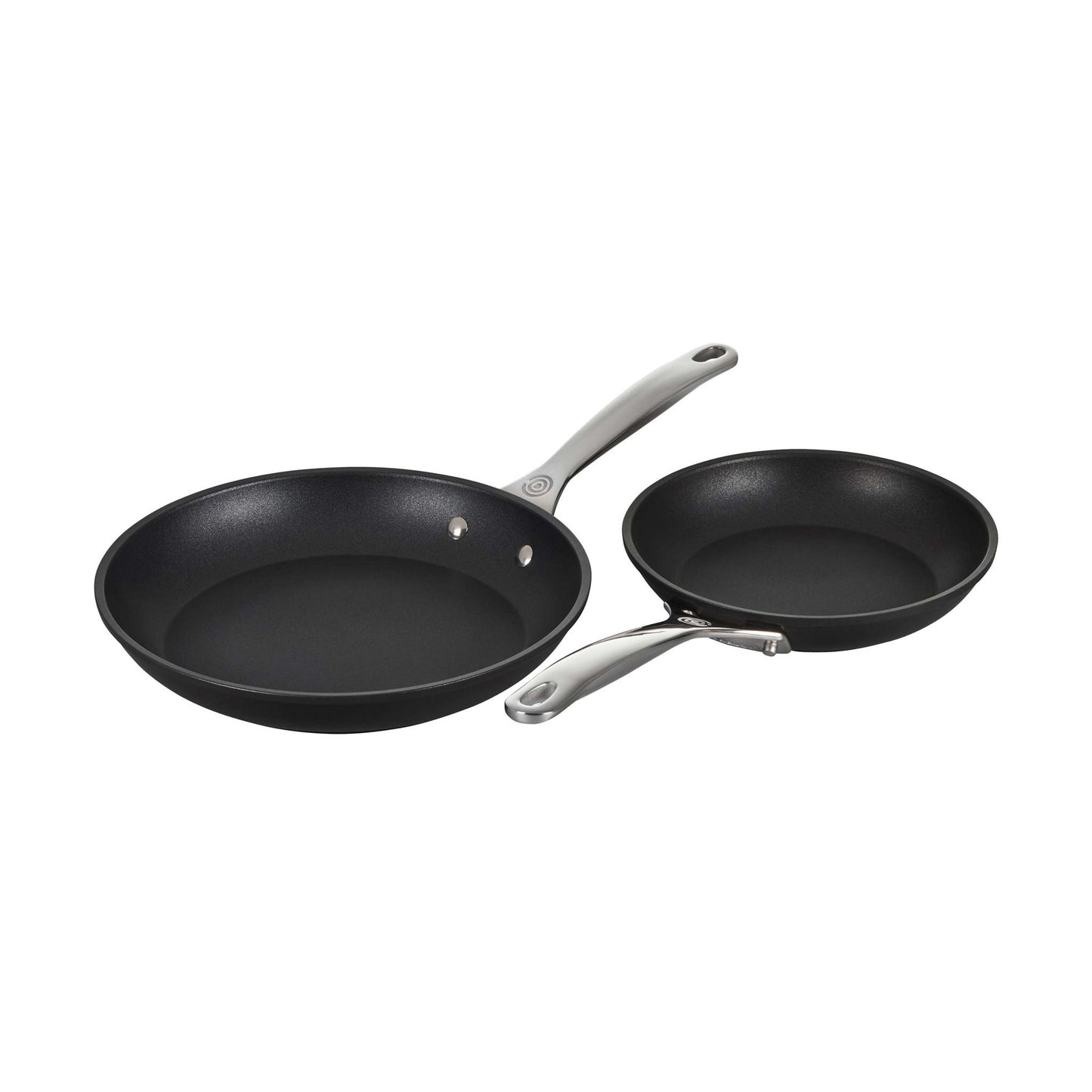 TOUGHENED NONSTICK PRO 2PC FRY PAN SET