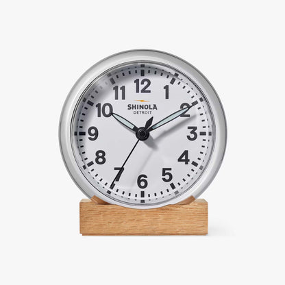 6" RUNWELL DESK CLOCK