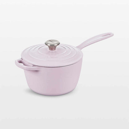 2.25QT SIGNATURE CAST IRON SAUCEPAN SHALLOT
