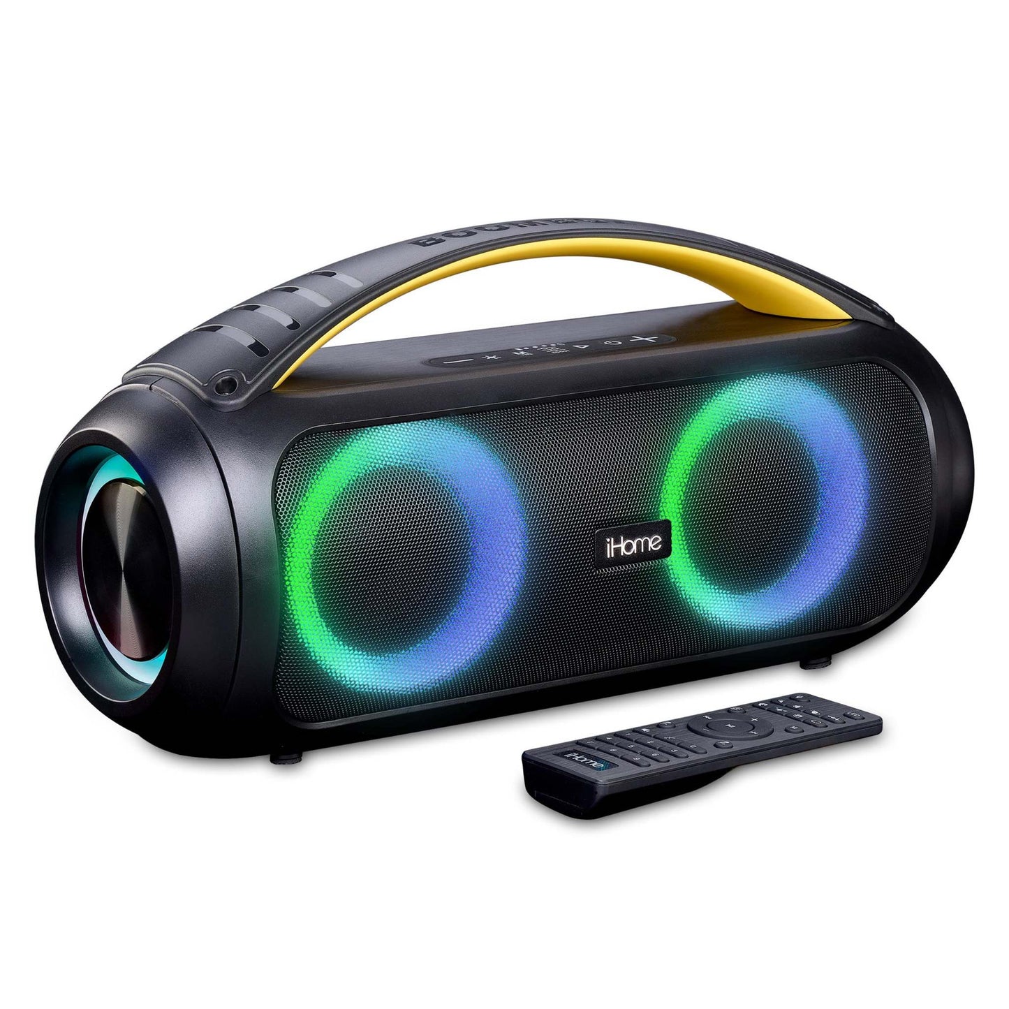 COLOR CHANGING SPLASHPROOF BLUETOOTH BOOMBOX