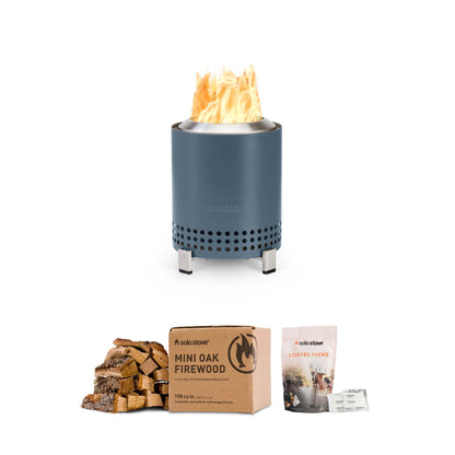 MESA TABLETOP PIT + WOOD FUEL PELLETS + STARTER PACK WATER