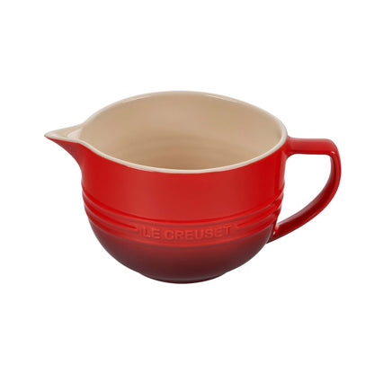 3.2QT SIGNATURE STONEWARE BATTER BOWL CERISE