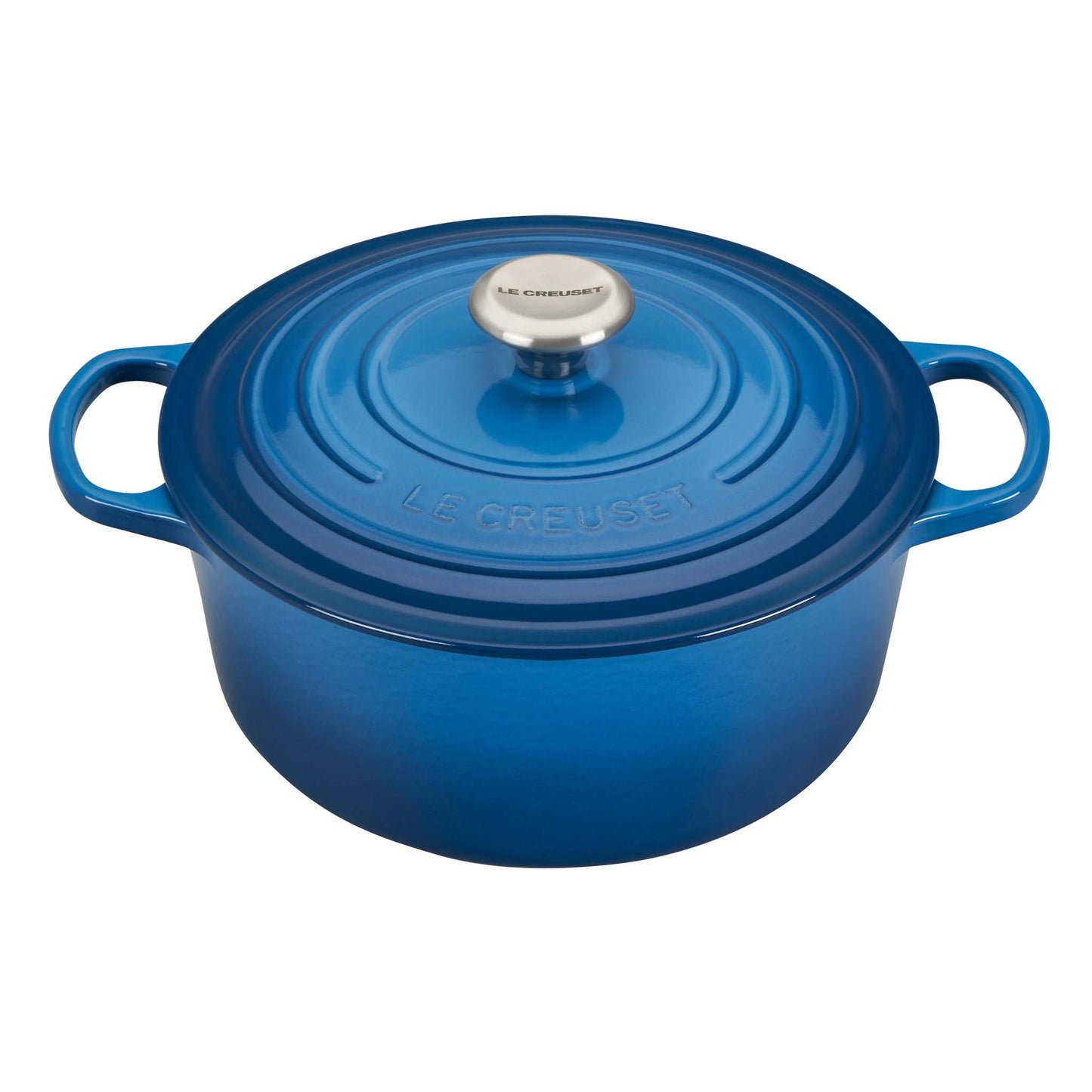 5.5QT SIGNATURE CAST IRON ROUND DUTCH OVEN MARSEILLE