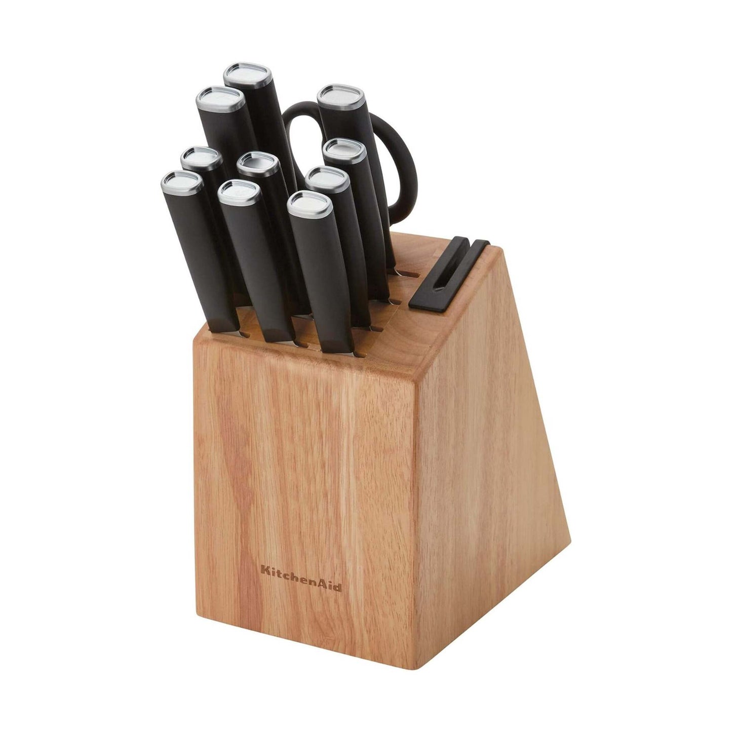 12PC CLASSIC SELF-SHARPENING STAINLESS KNIFE BLOCK SET