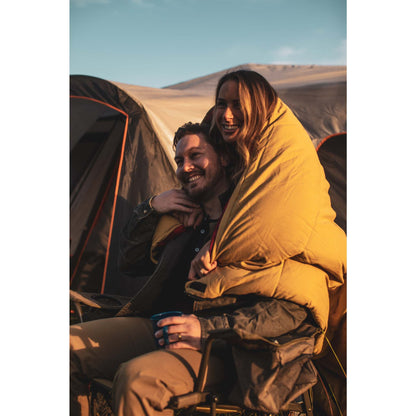 20F HOODED CANVAS SLEEPING BAG