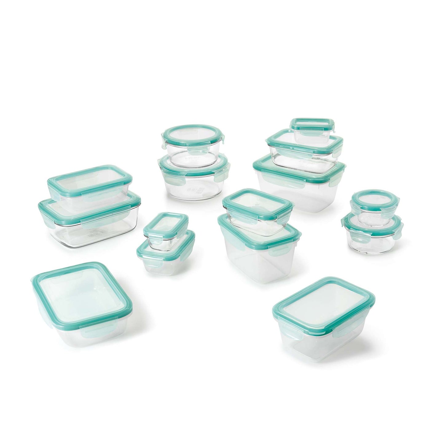 GOOD GRIPS 30PC SNAP GLASS & PLASTIC CONTAINER SET