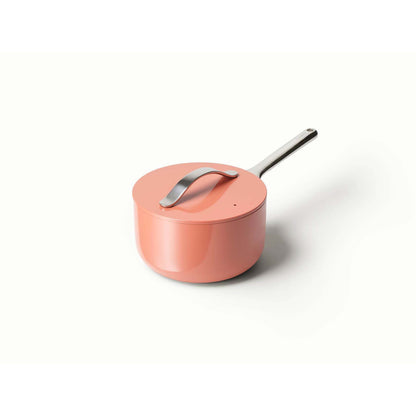 3QT NONSTICK CERAMIC SAUCEPAN PERRACOTTA