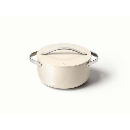 6.5QT NONSTICK CERAMIC DUTCH OVEN CREAM