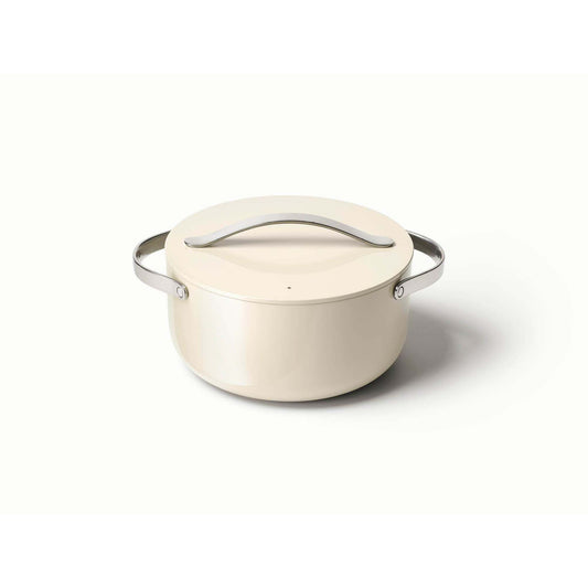 6.5QT NONSTICK CERAMIC DUTCH OVEN CREAM