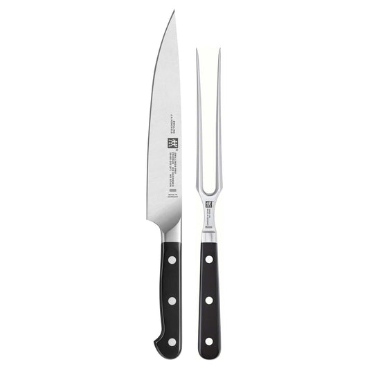 2PC PRO CARVING KNIFE & FORK SET