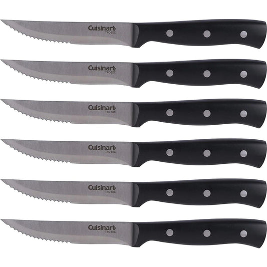 CUISINART 6PC TRIPLE-RIVET STEAK KNIFE SET