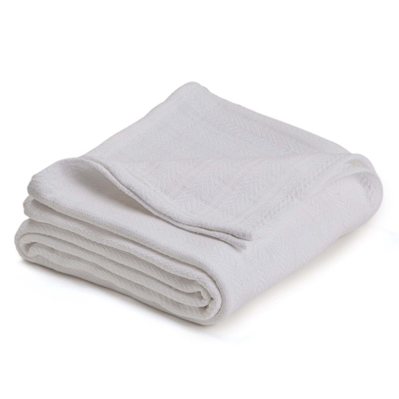COTTON WOVEN KING BLANKET