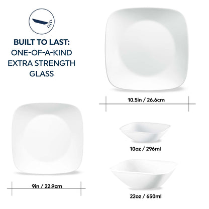 VIVID 16PC DINNERWARE SET