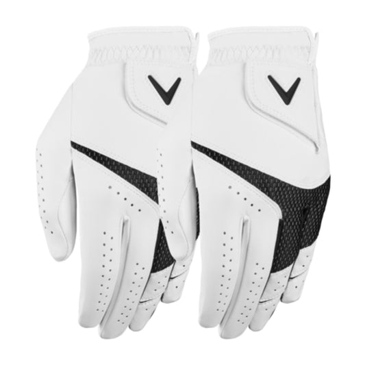 CALLAWAY WEATHER SPANN 2-PACK GOLF GLOVES