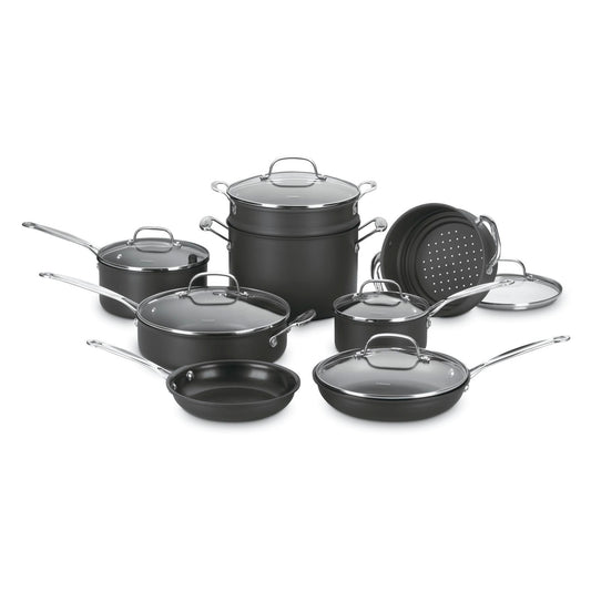 CUISINART 14 PC. CHEF'S CLASSIC NON-STICK HARD ANODIZED SET