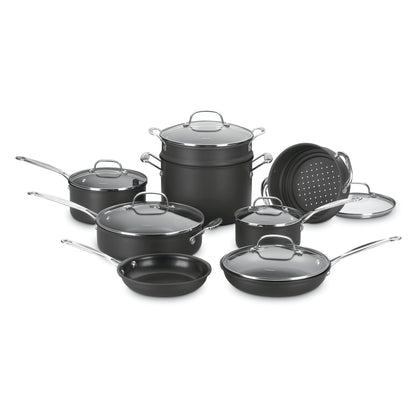 CUISINART 14 PC. CHEF'S CLASSIC NON-STICK HARD ANODIZED SET