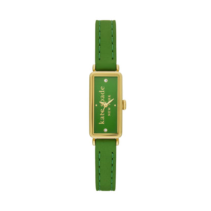 LADIES' ROSEDALE LEATHER STRAP WATCH