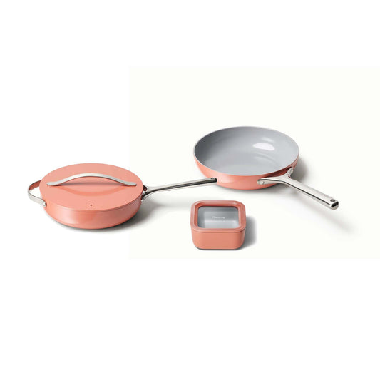 SAUTE DUO & STORAGE SET PERRACOTA