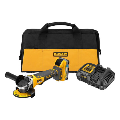 20V MAX XR 4.5" SMALL ANGLE GRINDER KIT W/ 5.0AH POWERSTACK BATTERY