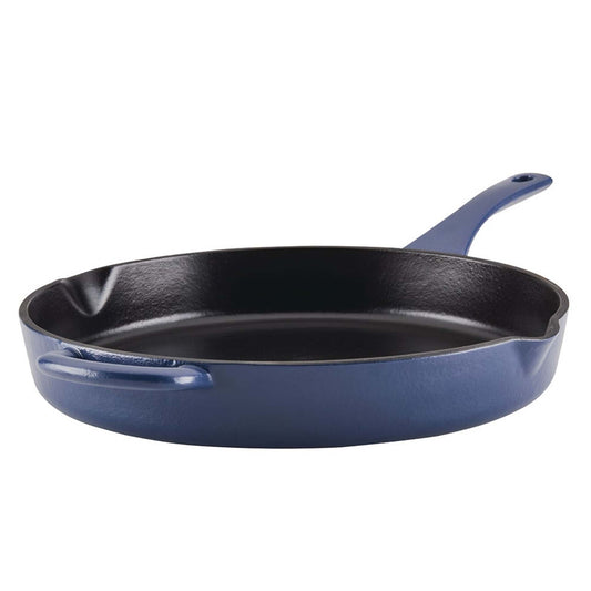 12" ENAMEL CAST IRON FRY PAN ANCHOR
