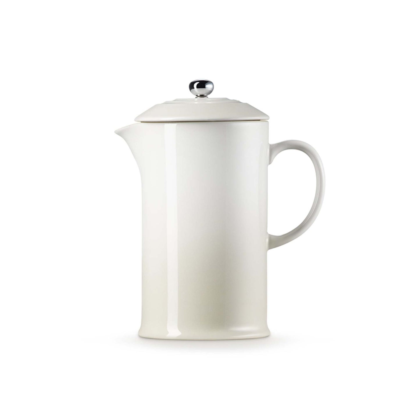 34OZ CAFE COLLECTION STONEWARE FRENCH PRESS MERINGUE