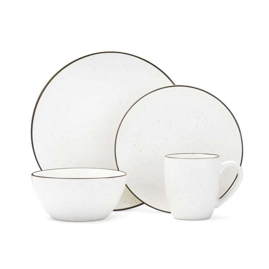 GOURMET BASICS JULIANA CREAM 16PC DINNERWARE SET