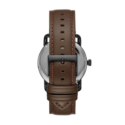 MEN'S COPELAND LEATHER STRAP WATCH, DIAL