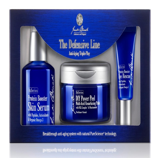 THE DEFENSIVE LINE ANTI-AGING TRIPLE PLAY SET