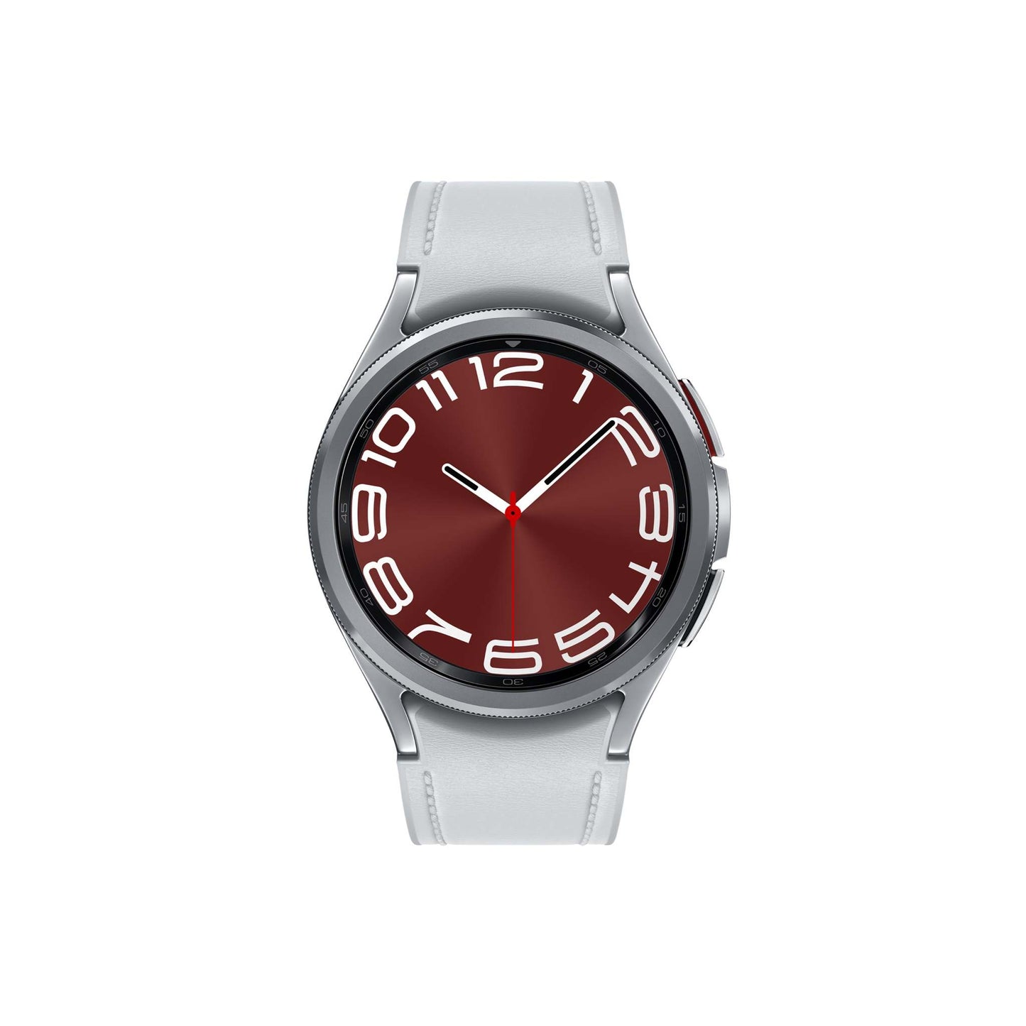GALAXY WATCH6 43MM CLASSIC STAINLESS STEEL & LEATHER STRAP SMARTWATCH