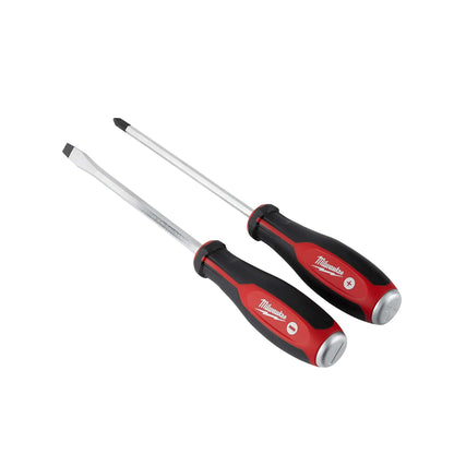 2PC DEMOLITION SCREWDRIVER WITH STEEL CAPS