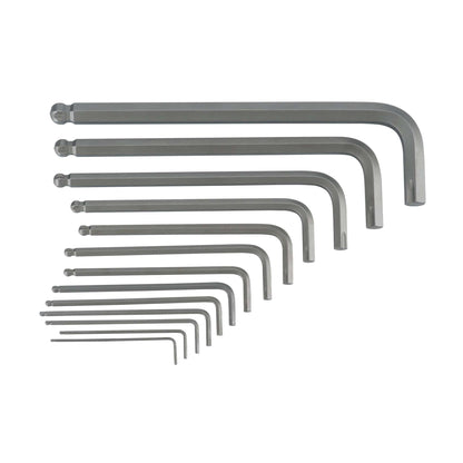 V-SERIES 13PC X-TRACT SAE L-KEY SET