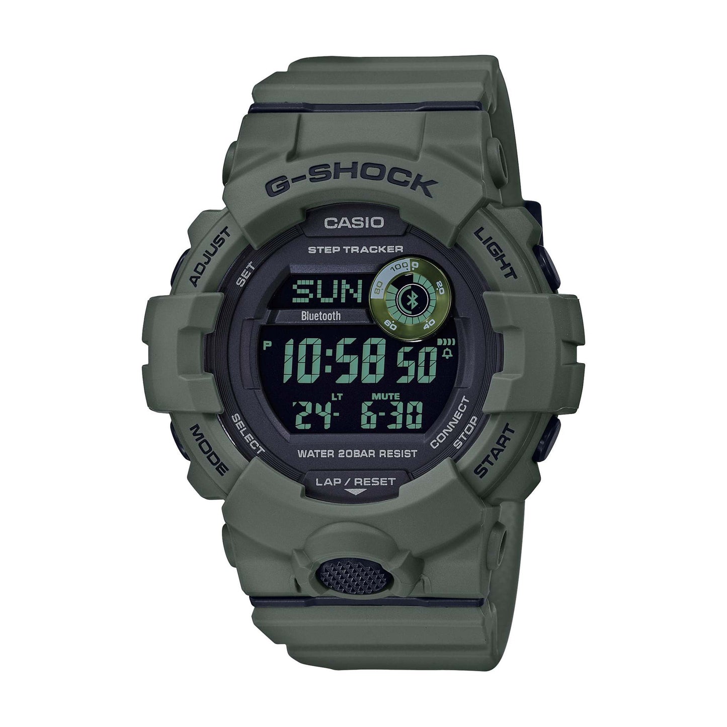 MENS POWER TRAINER BLUETOOTH DIGITAL WATCH DARK
