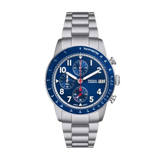 MEN'S SPORT TOURER CHRONOGRAPH STAINLESS STEEL WATCH