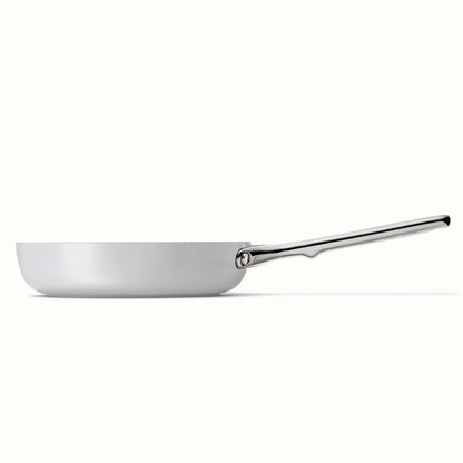 NONSTICK CERAMIC MINIS DUO COOKWARE SET - FRY PAN & SAUCEPAN GRAY