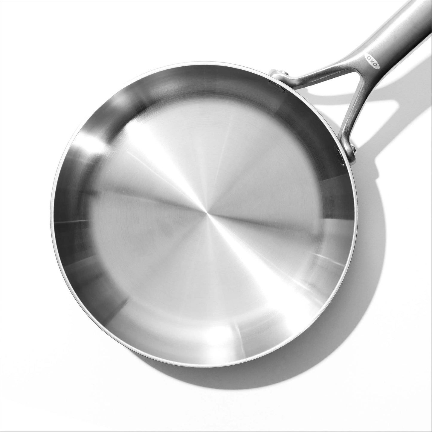 MIRA TRI-PLY STAINLESS STEEL 2PC FRY PAN SET