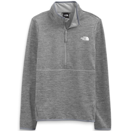 THE NORTH FACE WOMEN'S CANYONLANDS QUARTER ZIP JACKET MEDIUM HEATHER - LARGE