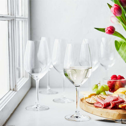 PREDICAT 6PC BURGUNDY WINE GLASS SET