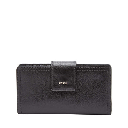 LOGAN LEATHER RFID TAB CLUTCH WALLET