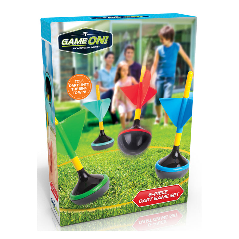 6 - PIECE OUTDOOR LAWN DART SET