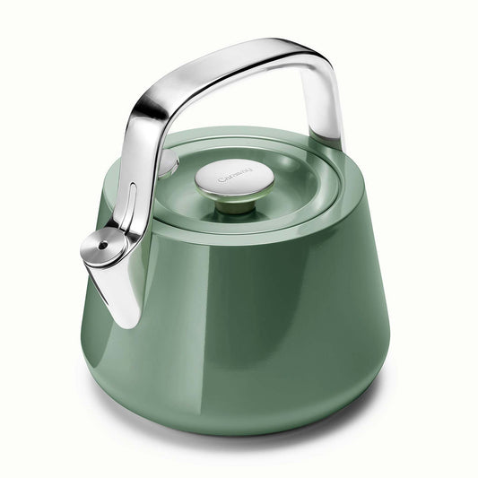STOVETOP WHISTLING TEA KETTLE SAGE