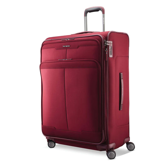 SILHOUETTE 17 LARGE EXPANDABLE SOFTSIDE SPINNER MERLOT