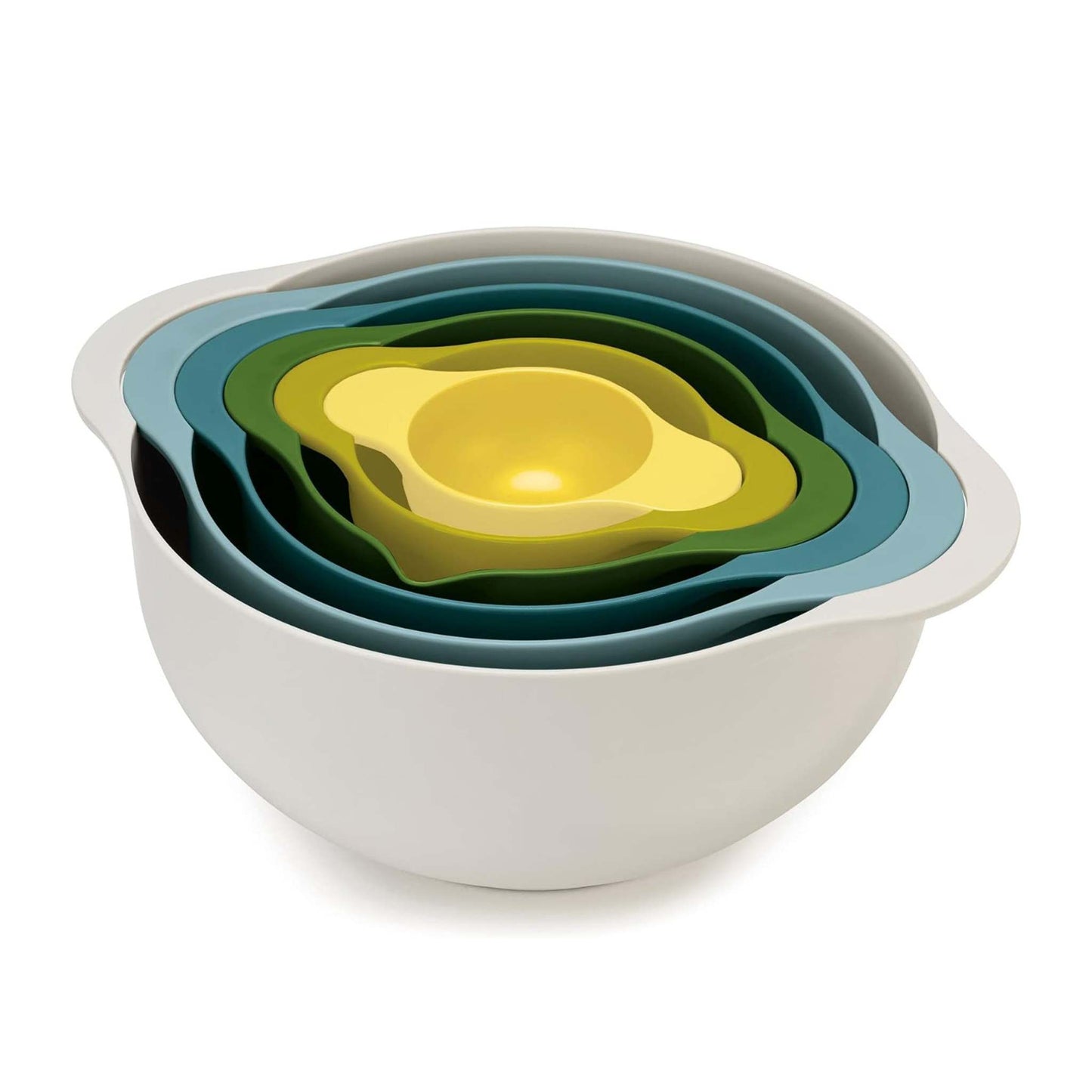 DUO 6PC FOOD PREPARATION BOWL SET OPAL