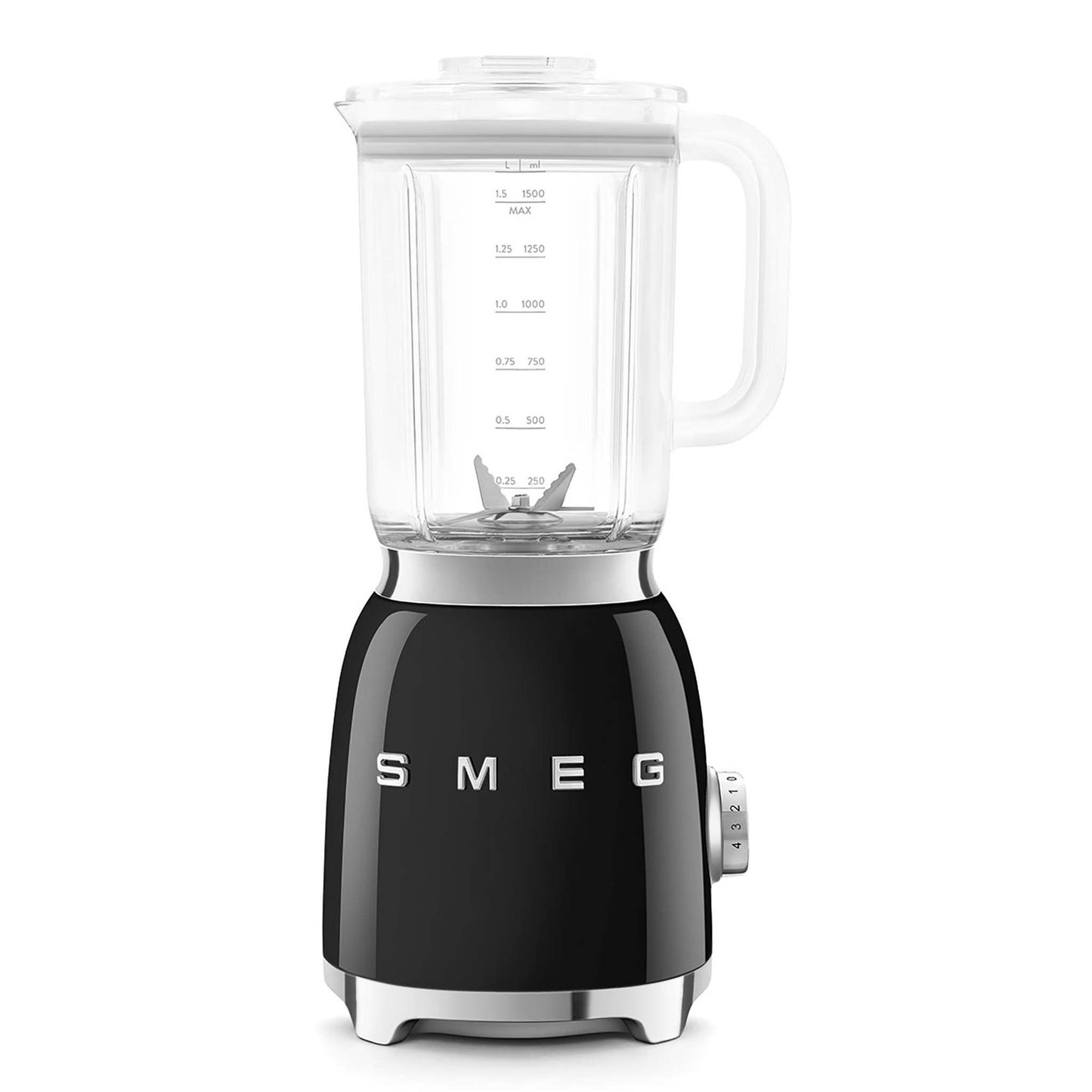 50'S RETRO-STYLE 600W BLENDER, BLACK
