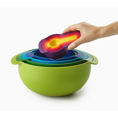 NEST 9 PLUS COMPACT FOOD PREPARATION SET