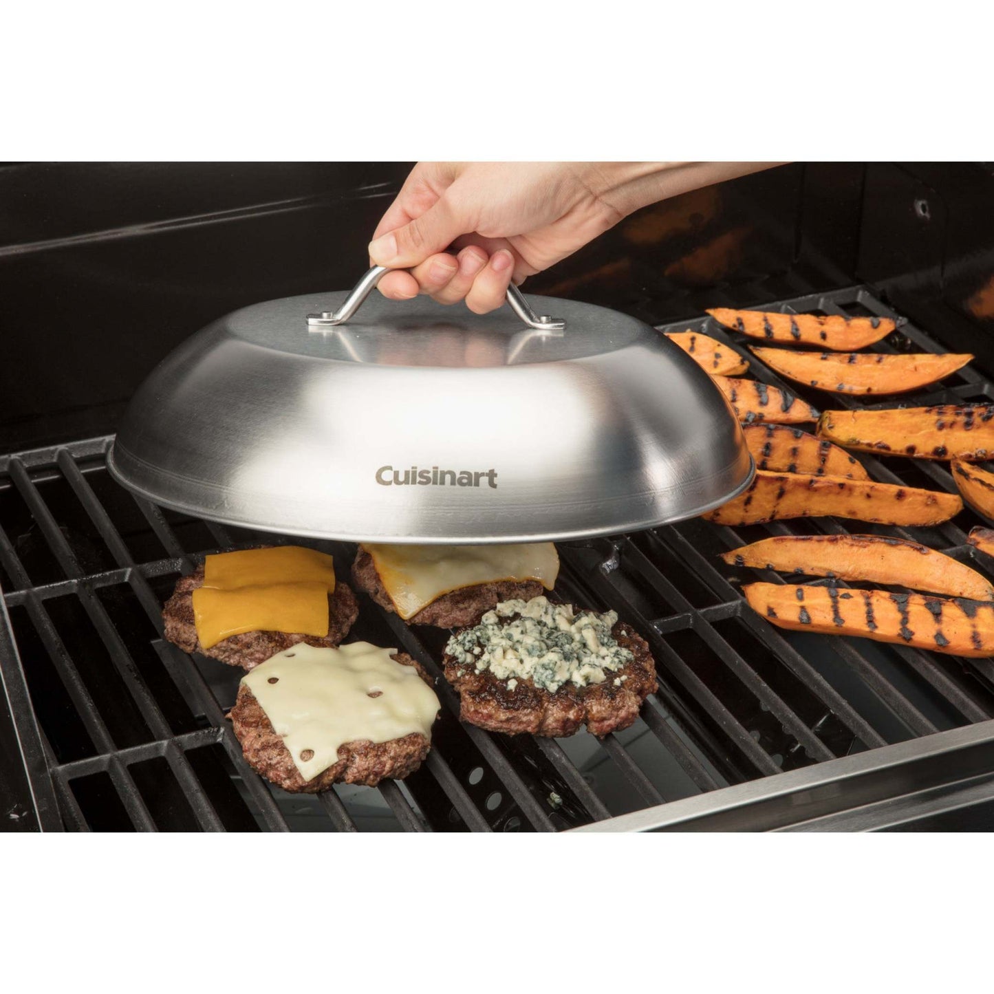 12" GRILL MELTING DOME