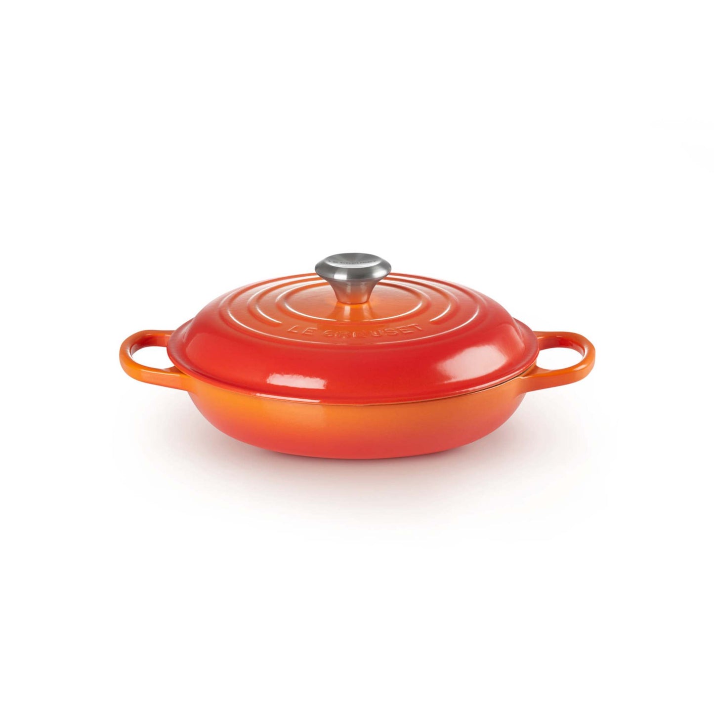 2.25QT SIGNATURE CAST IRON BRAISER FLAME