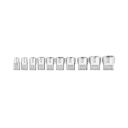 3/8" DRIVE 10PC SOCKET SET - SAE
