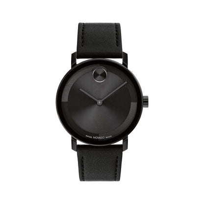 MEN'S BOLD EVOLUTION 2 LEATHER STRAP WATCH, DIAL