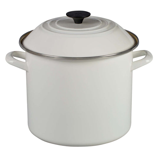 10QT ENAMEL ON STEEL COVERED STOCKPOT