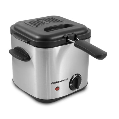 1.5QT DEEP FRYER STAINLESS STEEL